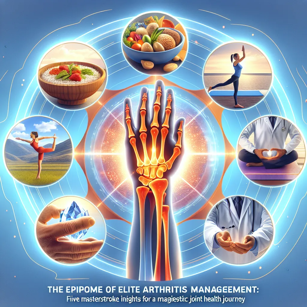 The Epitome of Elite Arthritis Management: Five Masterstroke Insights for a Majestic Joint Health Journey