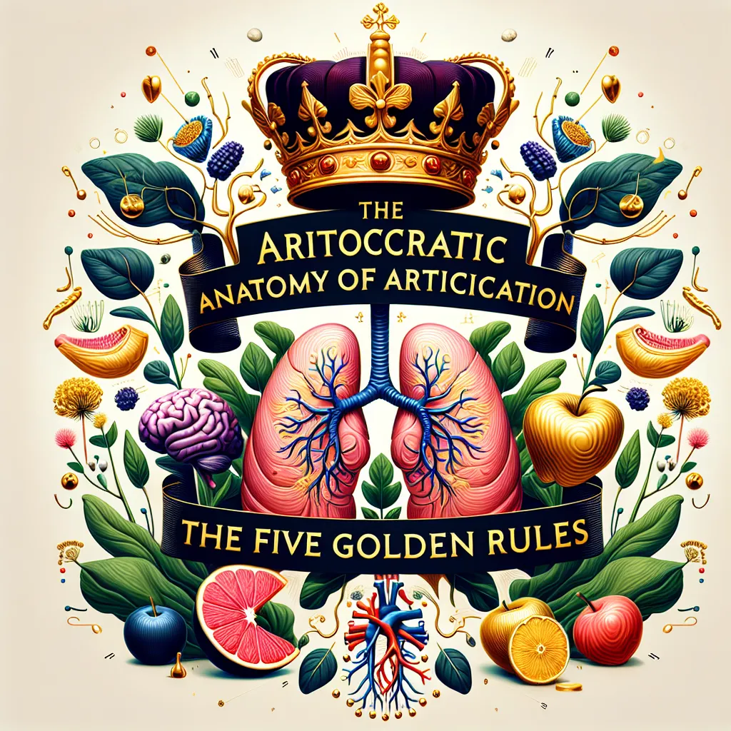 The Aristocratic Anatomy of Articulation: The Five Golden Rules