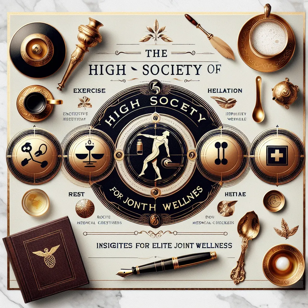The High Society of Health: Five Exquisite Insights for Elite Joint Wellness