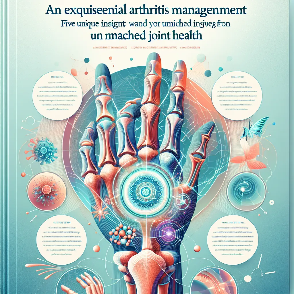 An Exquisite Guide to Quintessential Arthritis Management: Five Unique Insights for Unmatched Joint Health