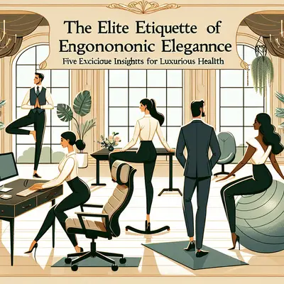 The Elite Etiquette of Ergonomic Elegance: Five Exquisite Insights for Luxurious Joint Health
